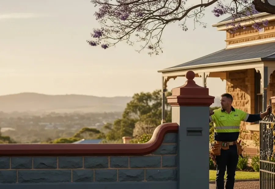 Adelaide tradesperson working on an Australian home improvement project