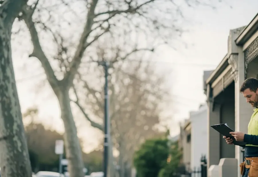 Melbourne tradesperson working on an Australian home improvement project