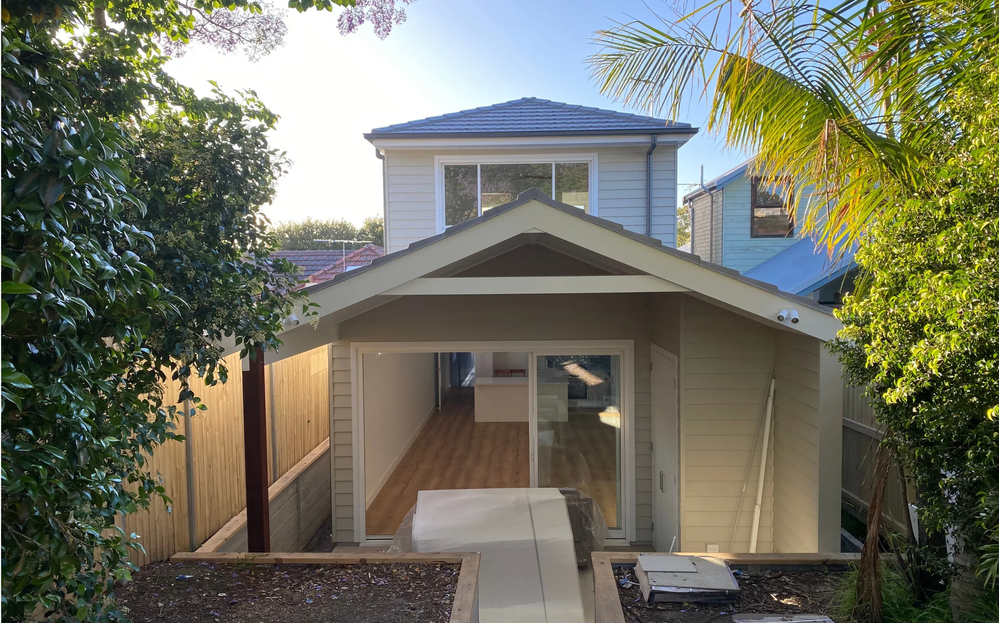 Second storey extension on a home in Townsville